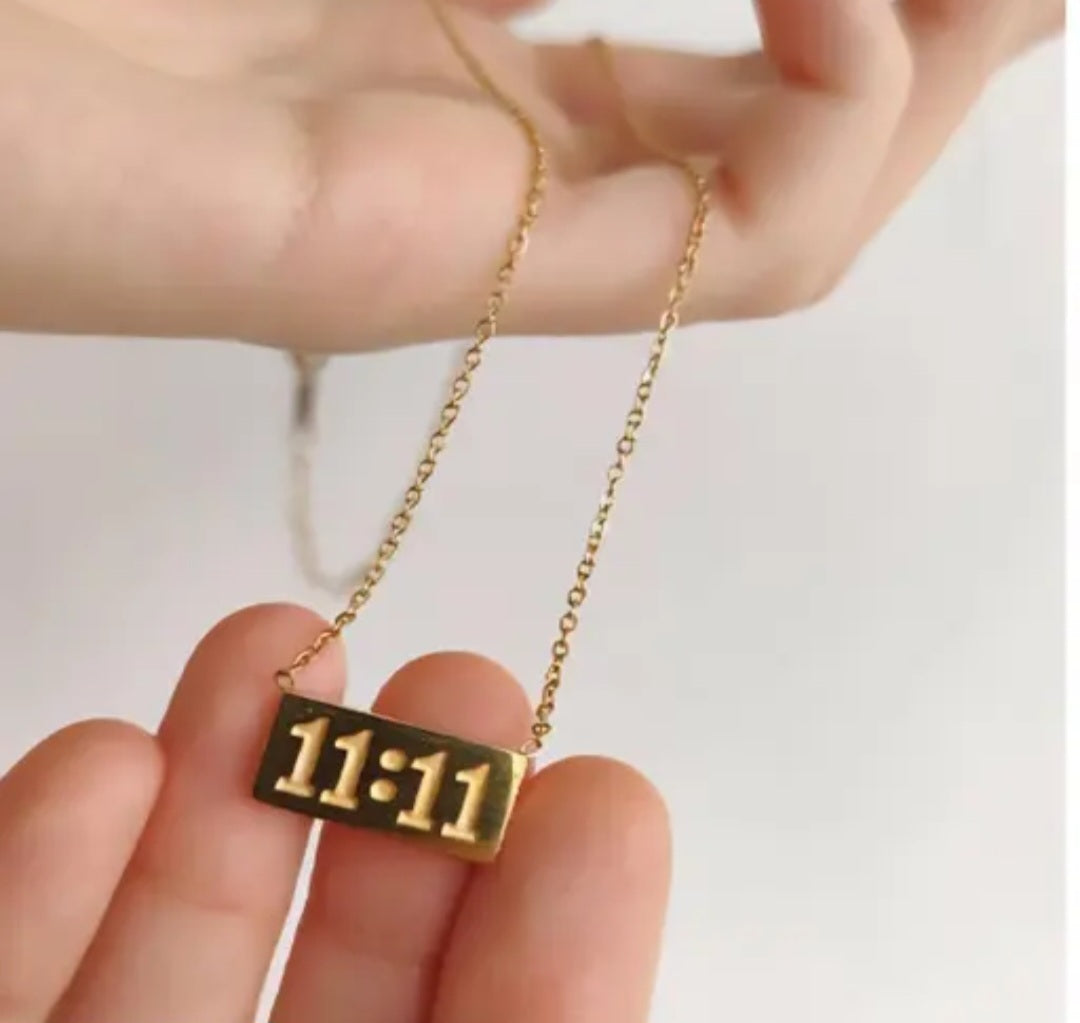 11:11 Pendant Necklace