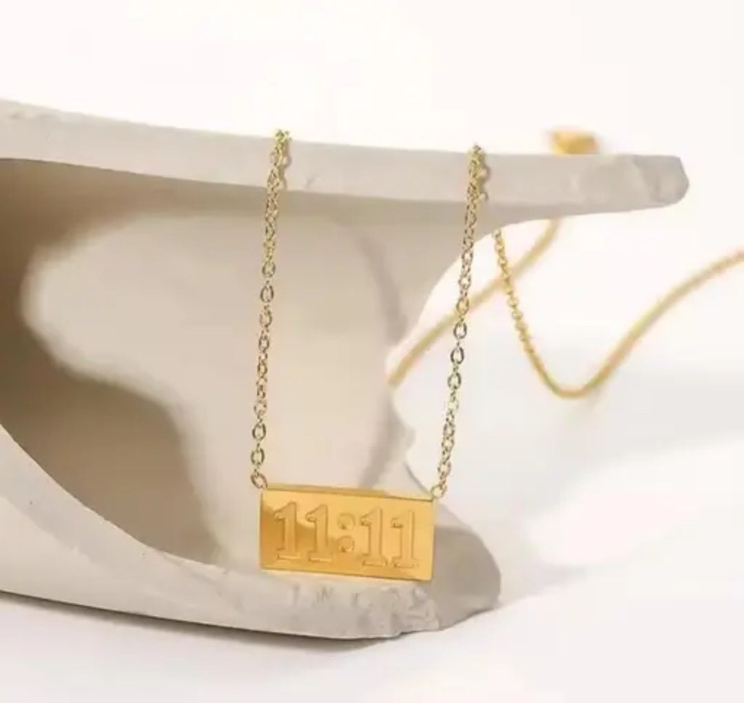 11:11 Pendant Necklace