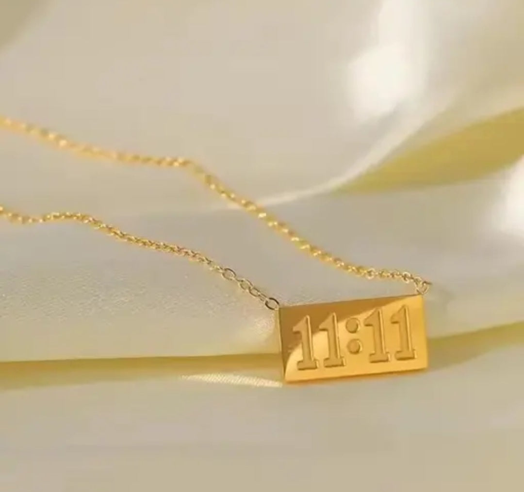 11:11 Pendant Necklace